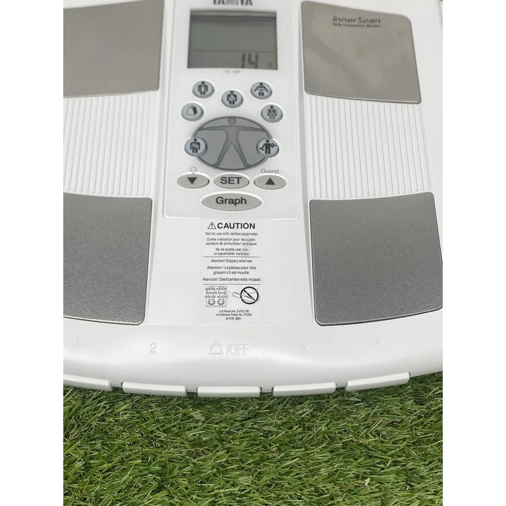 Tanita BC-568 InnerScan White Silver Body Composition Monitor Scale Japan